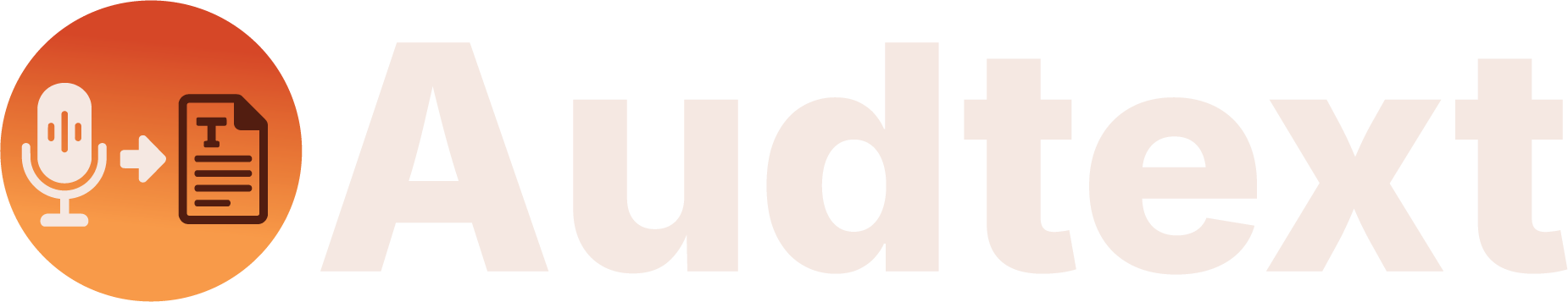 Audtext logo