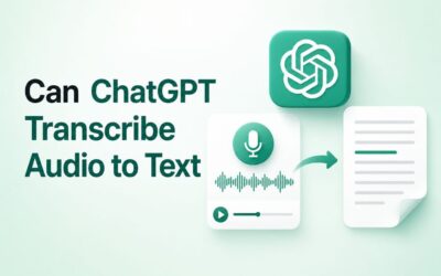 Can ChatGPT Transcribe Audio to Text? Complete Guide