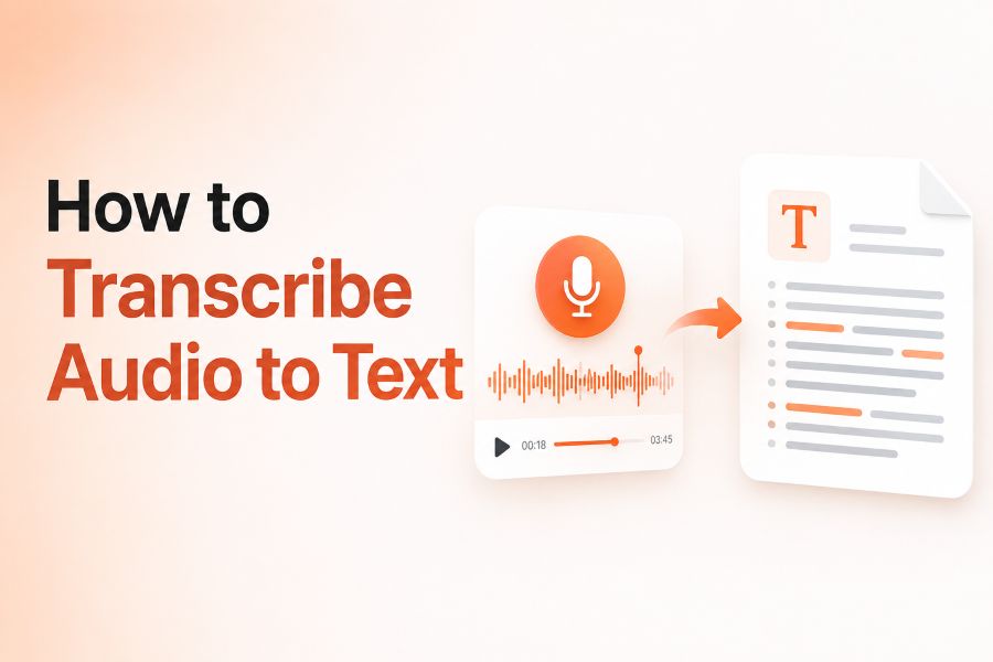 How to Transcribe Audio to Text How to Transcribe Audio to Text